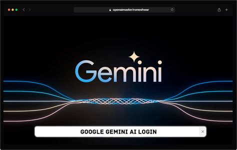 how to open google gemini ai account login